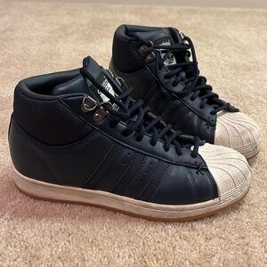 Adidas Ortholite Sneakers (Size 5-Mens Navy Blue)